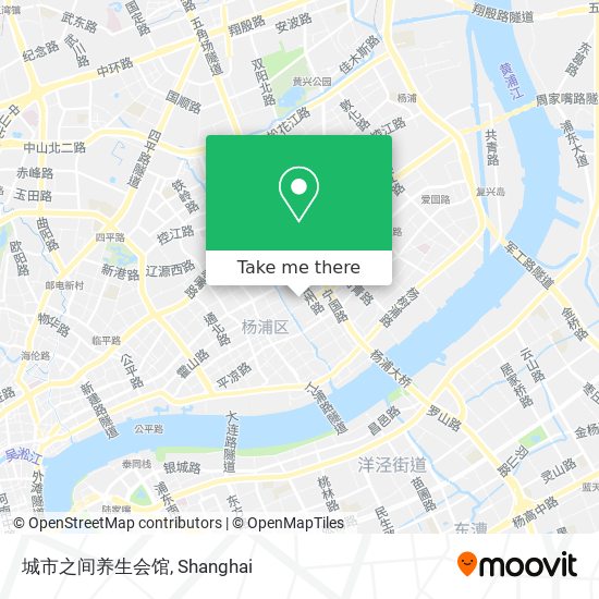 城市之间养生会馆 map