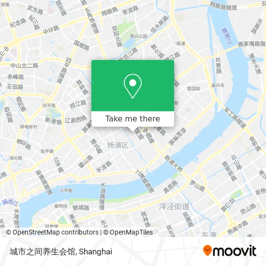 城市之间养生会馆 map