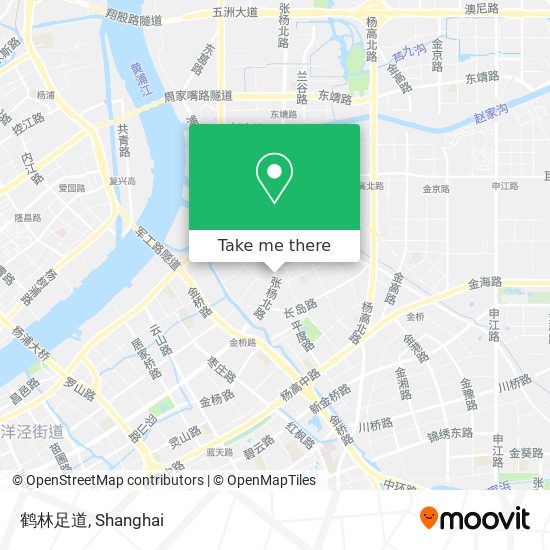 鹤林足道 map