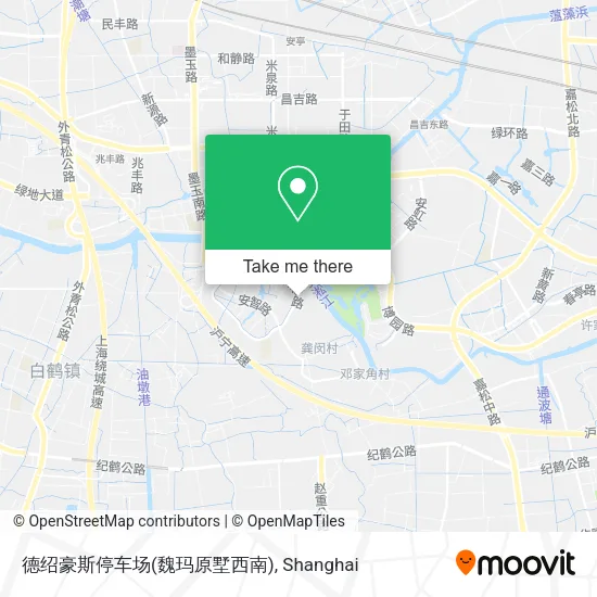 德绍豪斯停车场(魏玛原墅西南) map