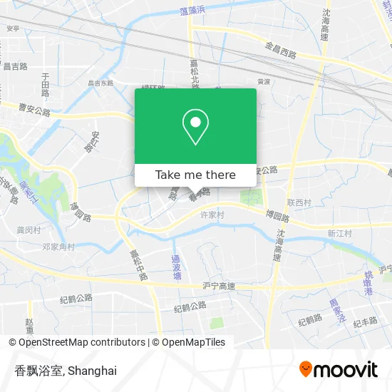 香飘浴室 map