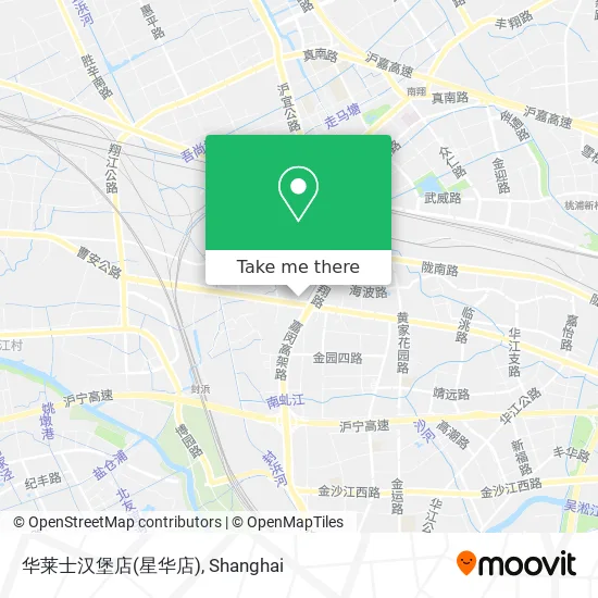 华莱士汉堡店(星华店) map