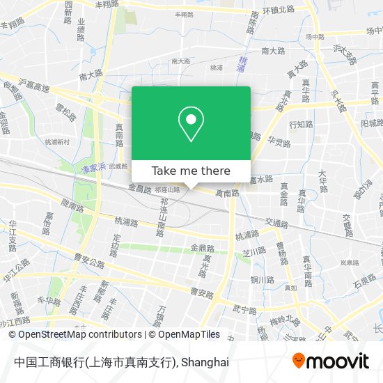 中国工商银行(上海市真南支行) map