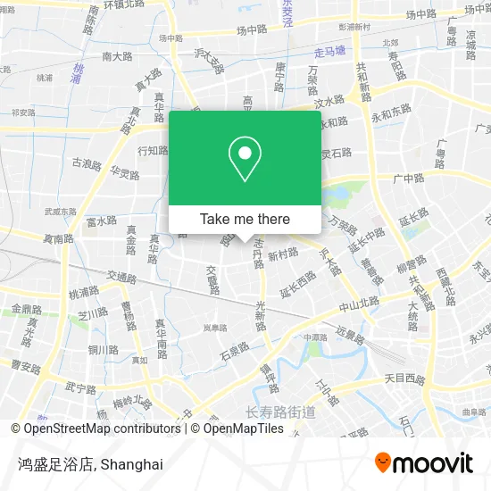 鸿盛足浴店 map