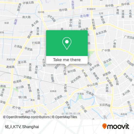 铭人KTV map