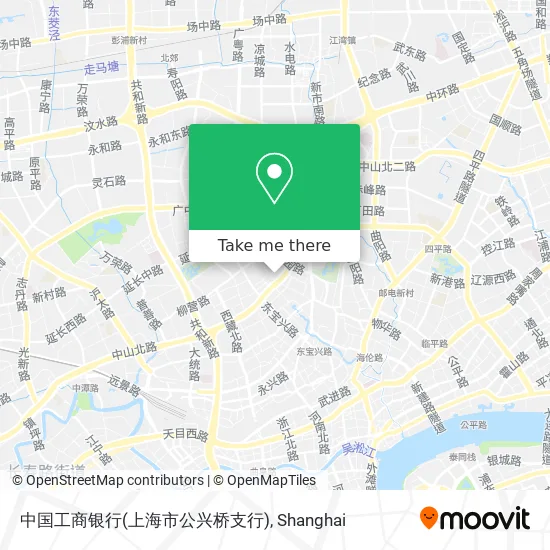 中国工商银行(上海市公兴桥支行) map