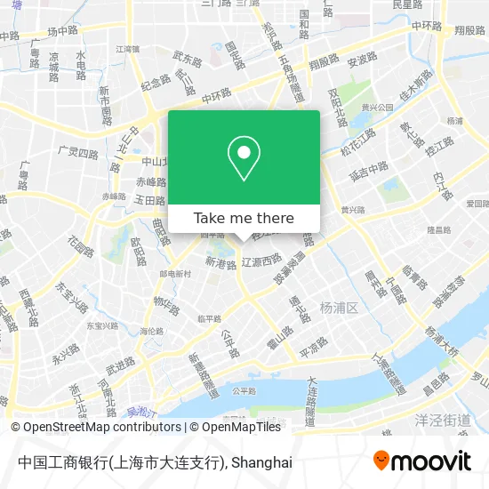 中国工商银行(上海市大连支行) map
