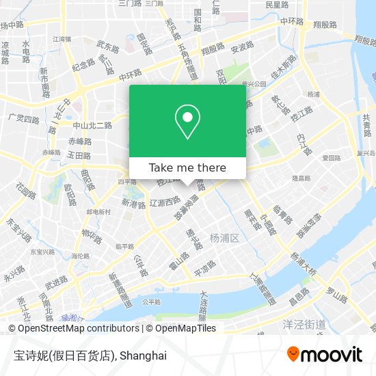 宝诗妮(假日百货店) map
