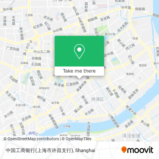 中国工商银行(上海市许昌支行) map