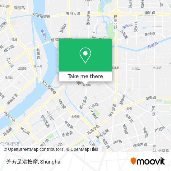芳芳足浴按摩 map