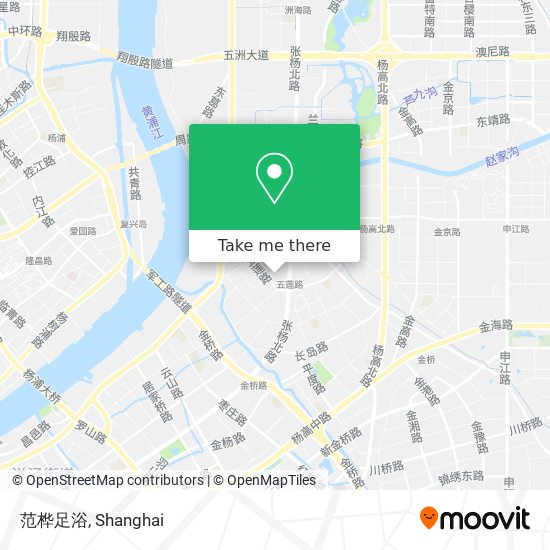 范桦足浴 map