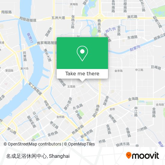 名成足浴休闲中心 map