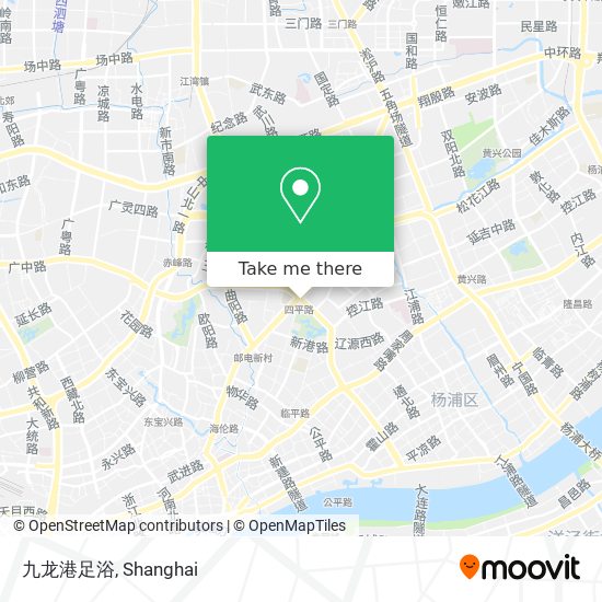 九龙港足浴 map