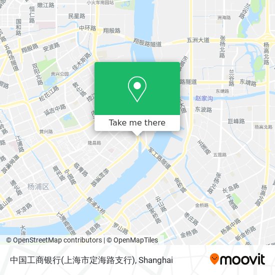 中国工商银行(上海市定海路支行) map