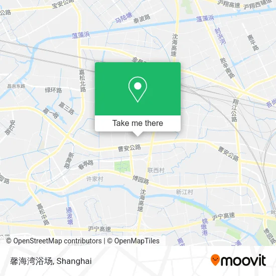馨海湾浴场 map