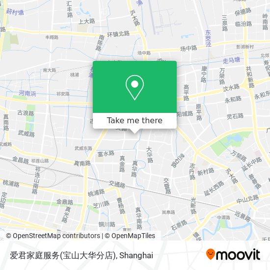 爱君家庭服务(宝山大华分店) map