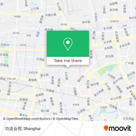 功道会馆 map