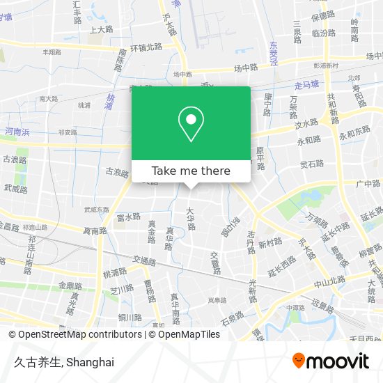 久古养生 map