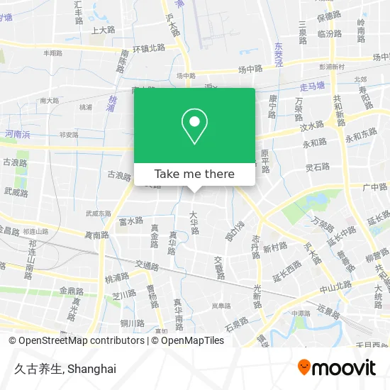 久古养生 map