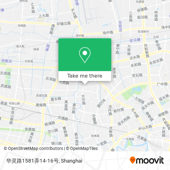 华灵路1581弄14-16号 map