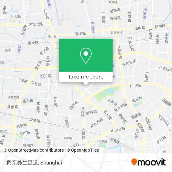 家亲养生足道 map