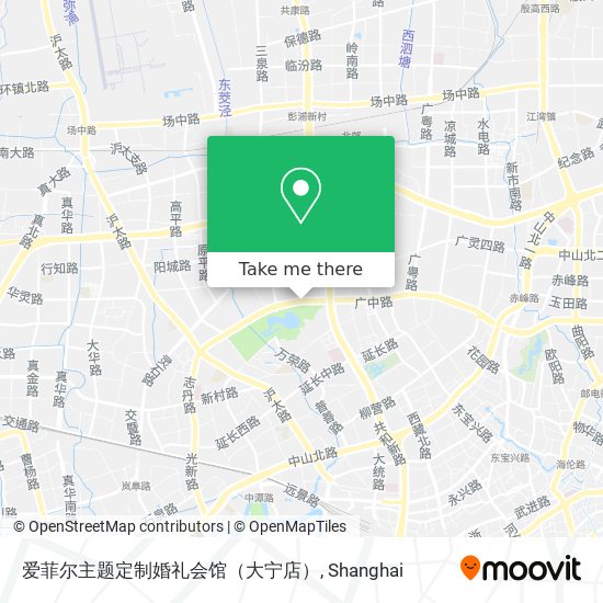 爱菲尔主题定制婚礼会馆（大宁店） map