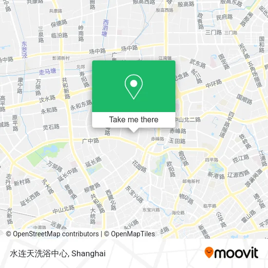 水连天洗浴中心 map