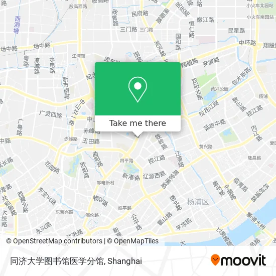 同济大学图书馆医学分馆 map
