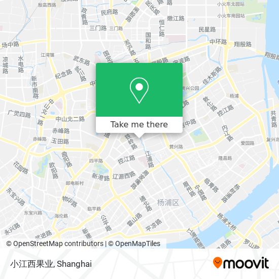 小江西果业 map