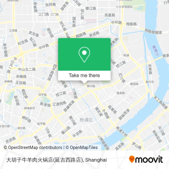 大胡子牛羊肉火锅店(延吉西路店) map