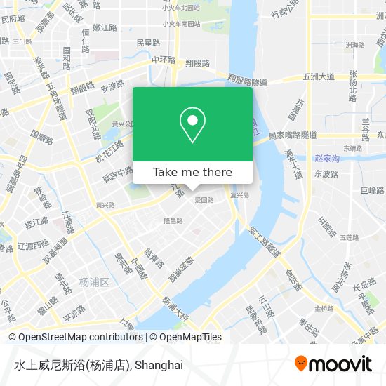 水上威尼斯浴(杨浦店) map