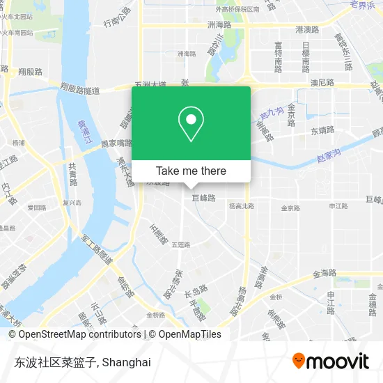 东波社区菜篮子 map