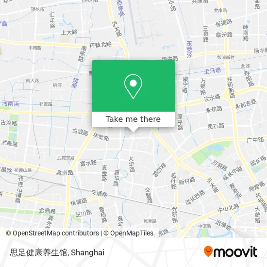 思足健康养生馆 map