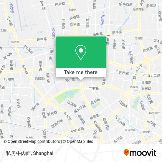 私房牛肉面 map