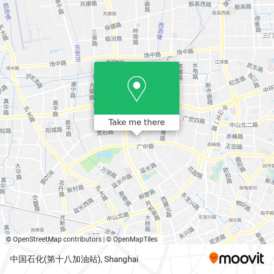 中国石化(第十八加油站) map