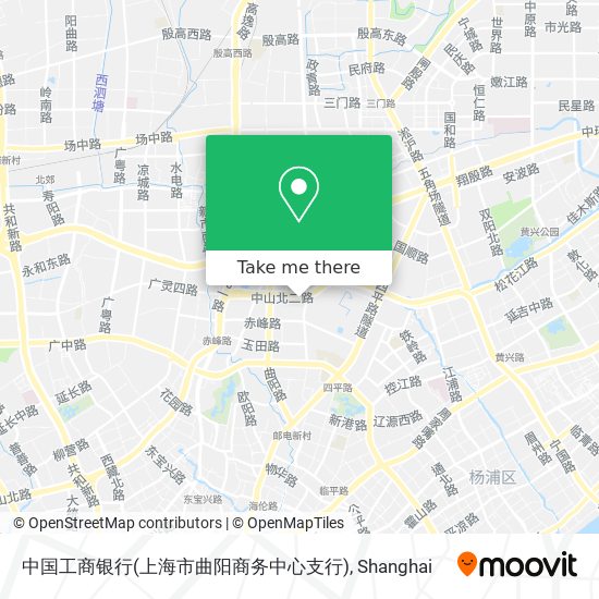中国工商银行(上海市曲阳商务中心支行) map