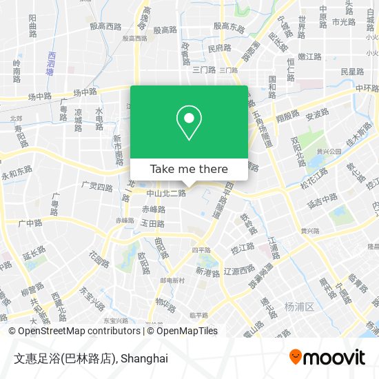 文惠足浴(巴林路店) map