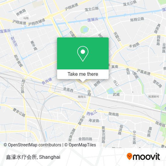 鑫濠水疗会所 map