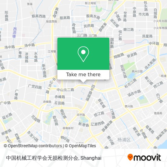 中国机械工程学会无损检测分会 map
