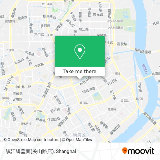镇江锅盖面(关山路店) map