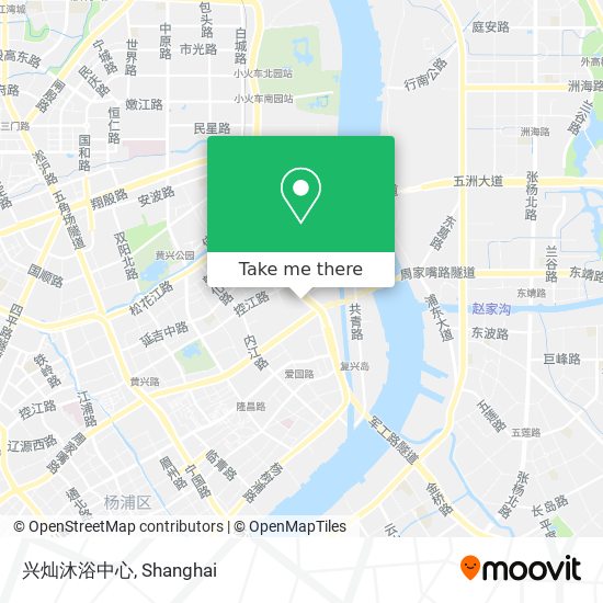 兴灿沐浴中心 map