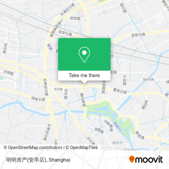 明明房产(安亭店) map
