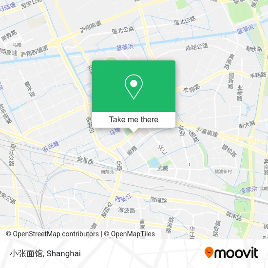 小张面馆 map