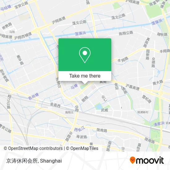 京涛休闲会所 map