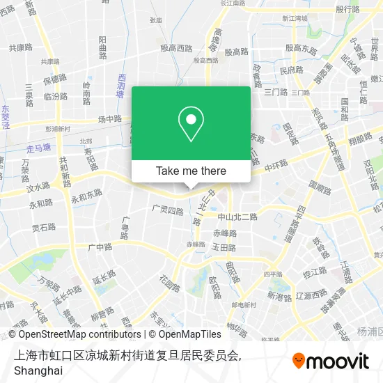 上海市虹口区凉城新村街道复旦居民委员会 map