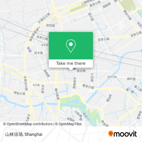 山林浴场 map