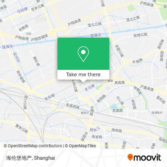 海伦堡地产 map