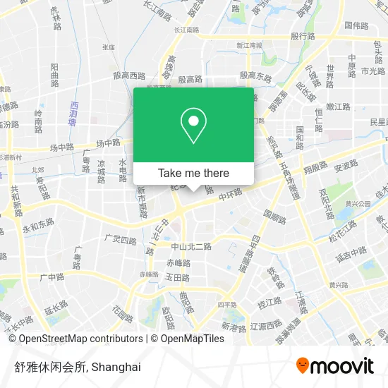 舒雅休闲会所 map