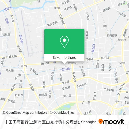中国工商银行(上海市宝山支行场中分理处) map
