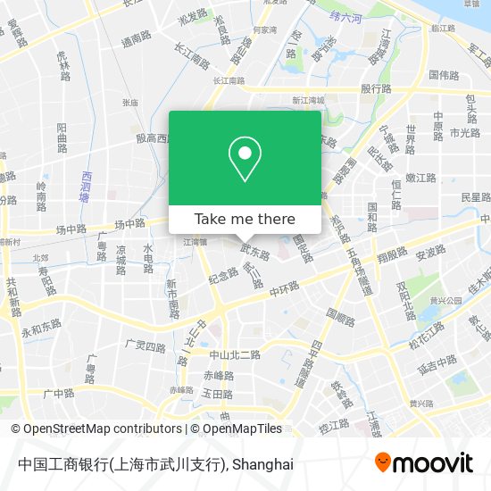 中国工商银行(上海市武川支行) map